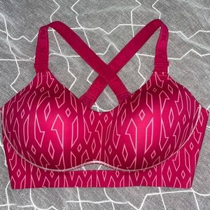 Ivy Park Pink Monogram Bra 2X NWOT